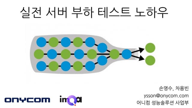 웹서버 부하테스트 실전 노하우