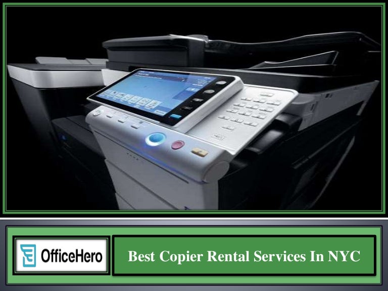 Best Copier Rental Services In NYC