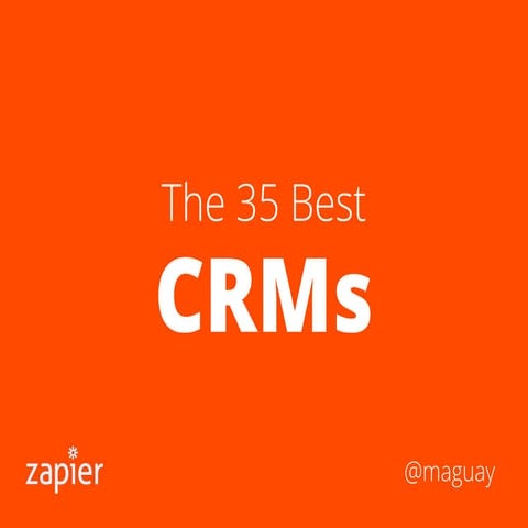 The 35 Best CRM Apps