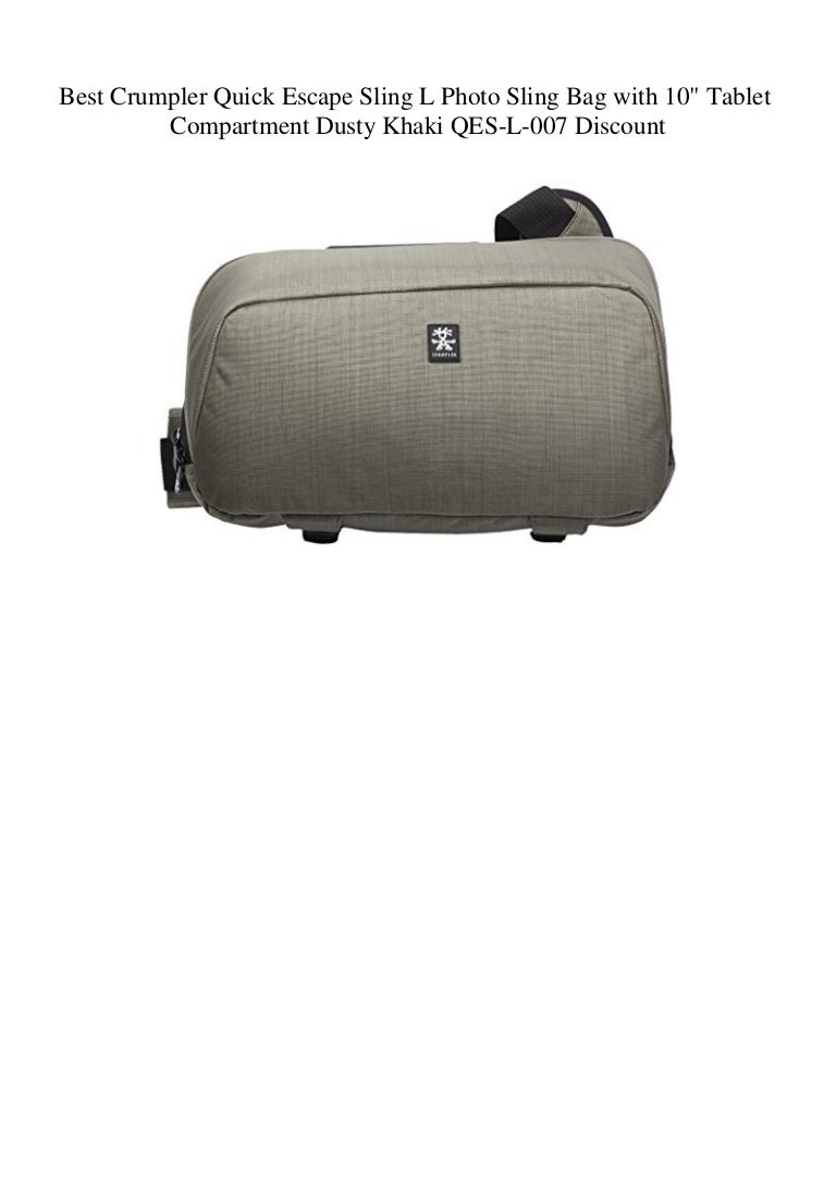 crumpler quick escape sling
