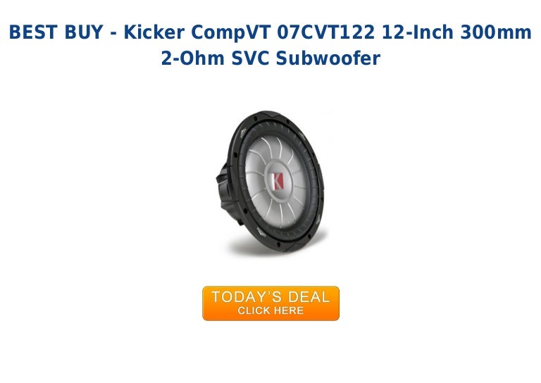 kicker comp 12 best buy