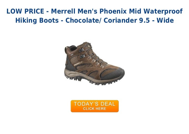 merrell boots price