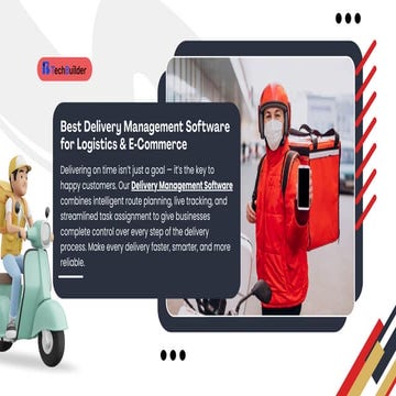 TechBuilder Delivery Management Software_. | PDF