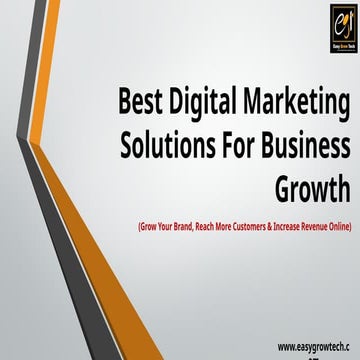 Best Digital Marketing Solutions For Business Growth.pptx