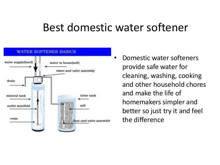 Best domestic water softener