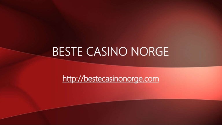 Beste casino norge