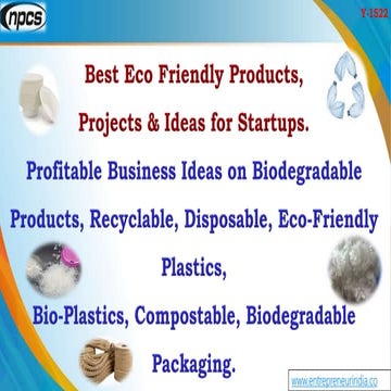 Best Eco Friendly Products, Projects & Ideas for Startups