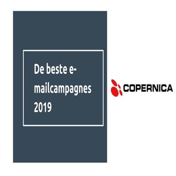 'Beste e-mailcampagne 2019' award uitreiking