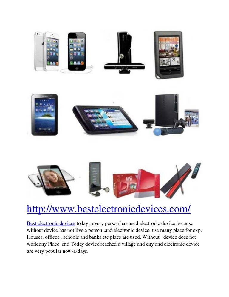 Best electronic devices Home