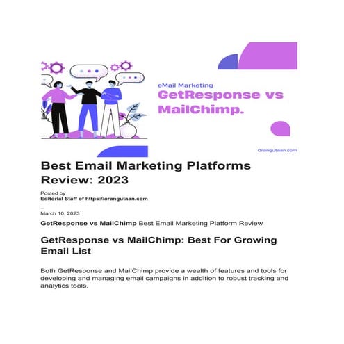 Mailchimp- The Best Email Marketing Tool.pptx