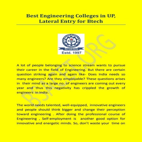 Best engineering colleges in up