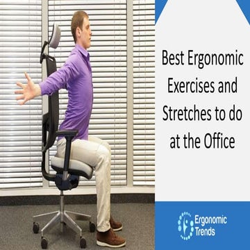 Best Ergonomic Exercises to Do at the Workplace