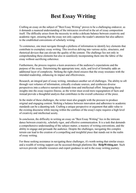 Writing Good Essay.pdf | Freelance Writing | Content Production