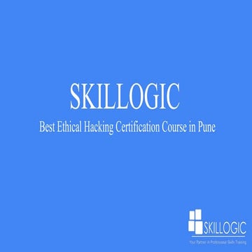 Online Ethical Hacking Certification Course in Pune