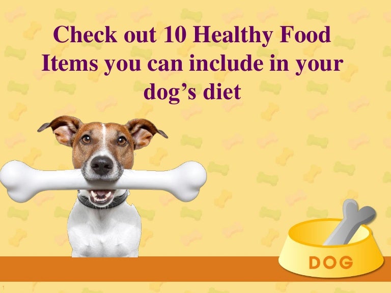 Best food diet plan for your dog