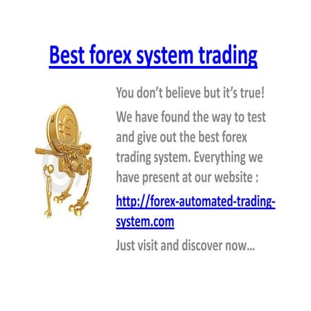 Best forex system trading