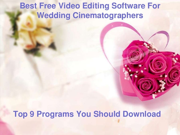 wedding program software free download