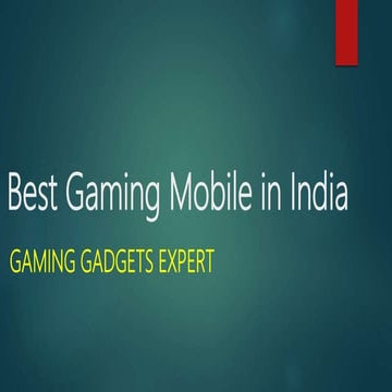 Best gaming mobile in india