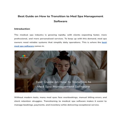 Best Guide on How to Transition to Med Spa Management Software.pdf