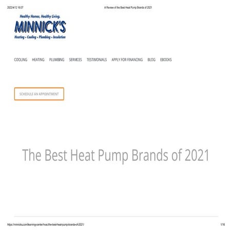 Best Heat Pump Brands of 2021 | PPT
