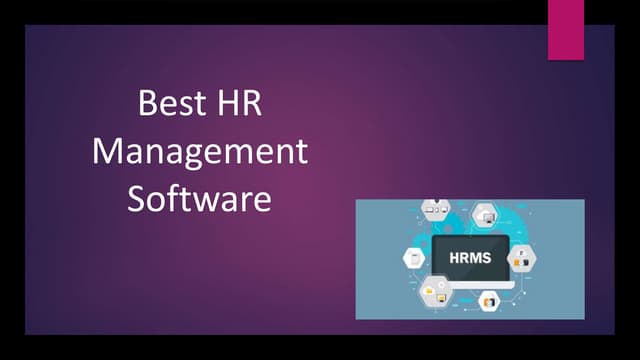 Best HR Management software .pptx