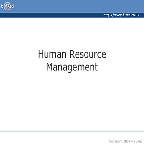 Best Human Resources Practices Ppt