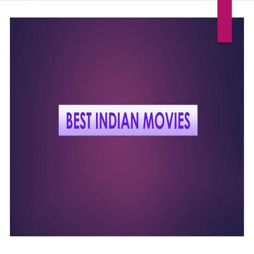 Best Indian Movie