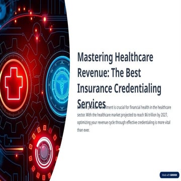 Best Insurance Credentialing Services in USA | PPTX