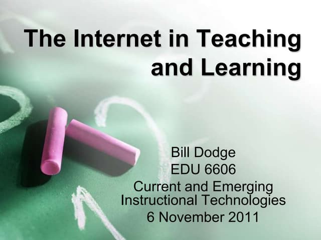 Best Internet Uses B Dodge