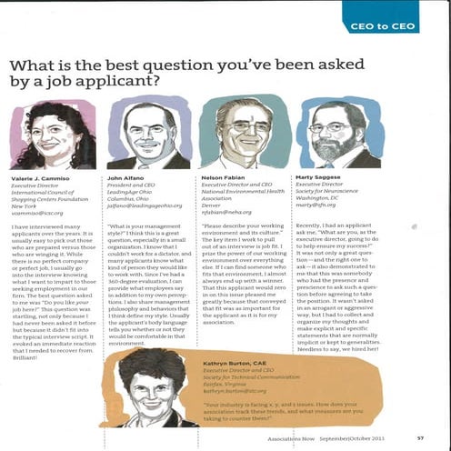 Best interview questions