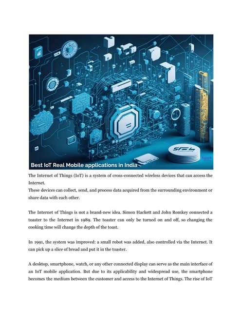 10 Ways the Internet of Things is Transforming Everyday Life | PDF