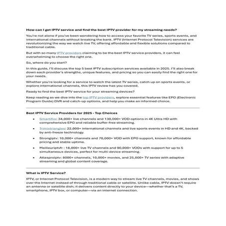 Best IPTV Provider 2025 Top 5 Ranked IPTV Subscriptions.pdf