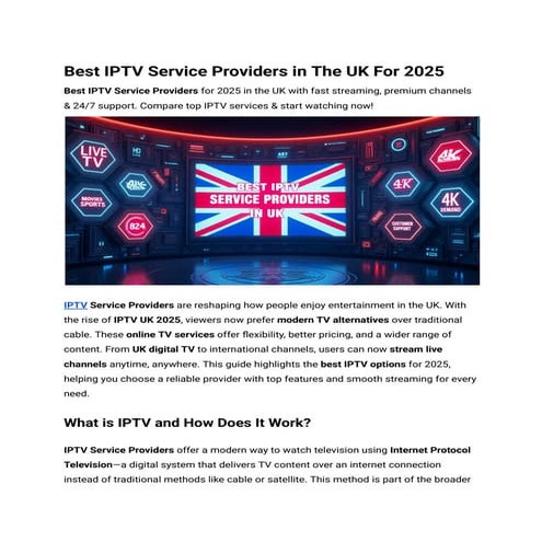 Best IPTV Service Providers in The UK For 2025.pdf