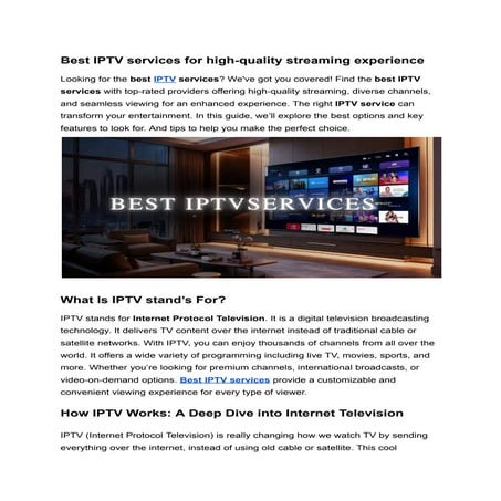 Best IPTV services for high-quality streaming experience.pdf