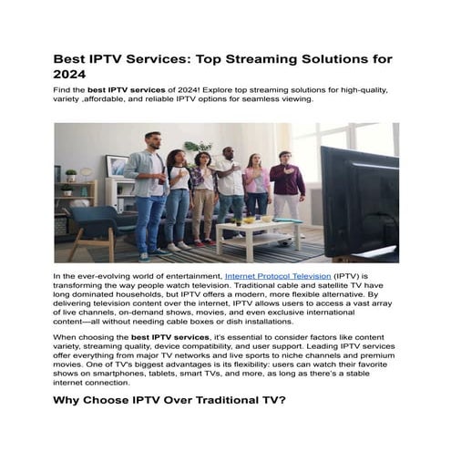 Best IPTV Services_ Top Streaming Solutions for 2024.pdf