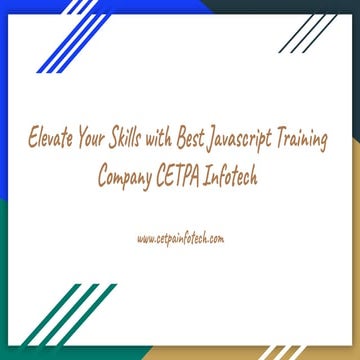 Best Javascript Training Company CETPA Infotech.pdf