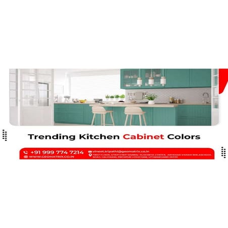 Best kitchen Cabinet Colour Combination