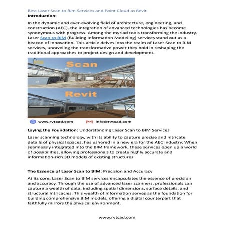 Best Laser Scan to Bim Services and Point Cloud to Revit.pdf