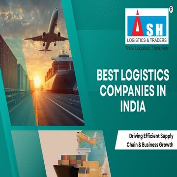 Best Logistics Companies in India – Driving Efficient Supply Chain ...