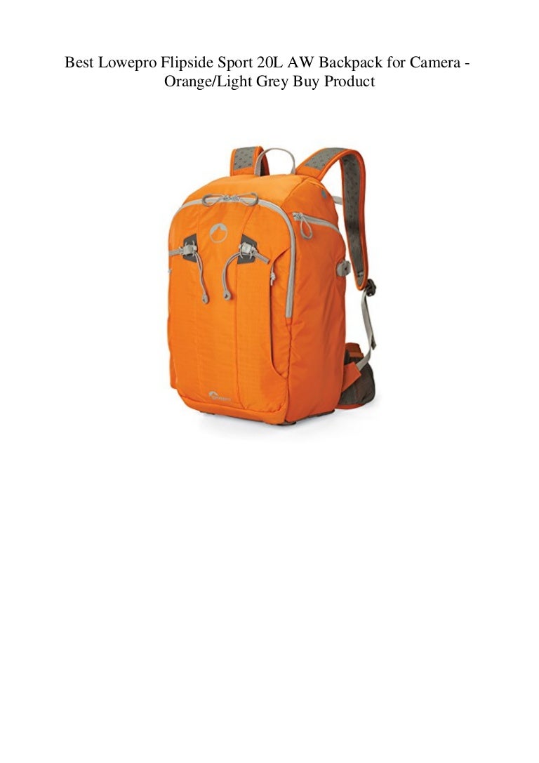 lowepro flipside sport 20l