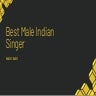 Best male indian singer   navi nav ppt