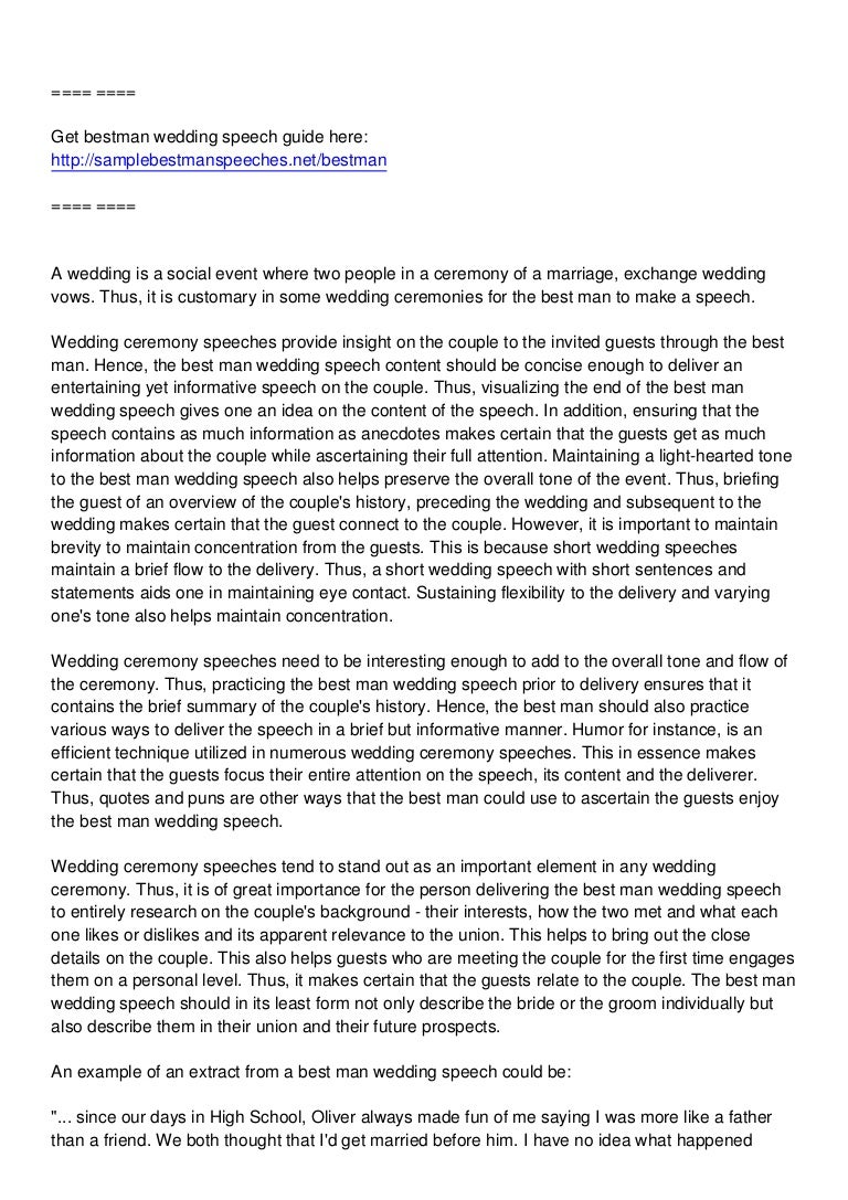 Best man speech brother tagalog image