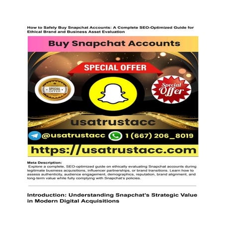 Best Marketplaces to Buy Snapchat Accounts in 2025.pdf