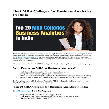 Best MBA Colleges for Business Analytics in India.pdf