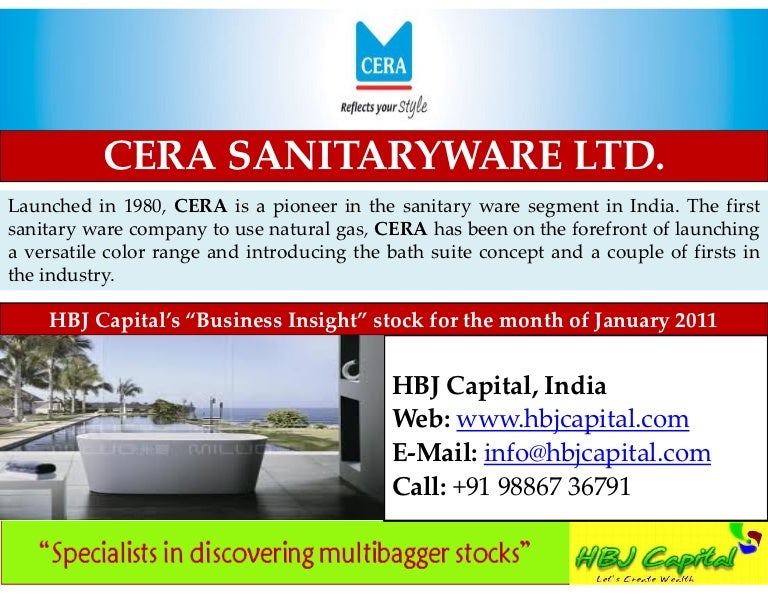 Cera Sanitaryware Ltd
