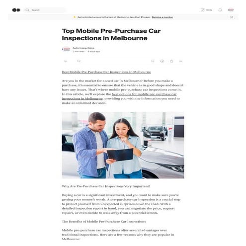 Best Mobile Pre-Purchase Car Inspections in Melbourne.pdf