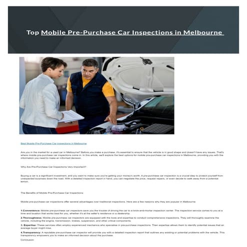 Pre-Purchase Vehicle Inspections in Melbourne.pdf