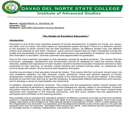 BEST MODEL OF EDUCATION.docx