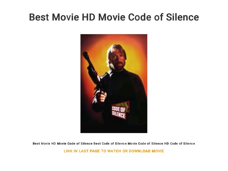 Best Movie Hd Movie Code Of Silence