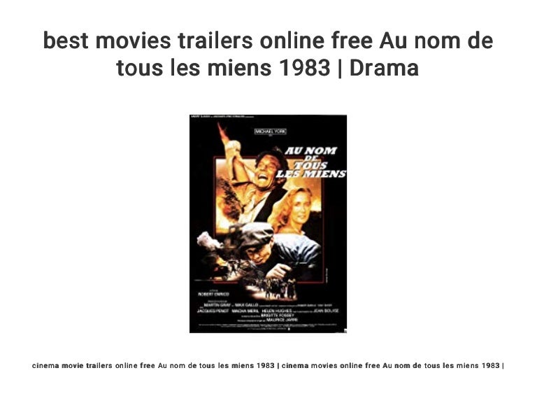 Résumé Au Nom De Tous Les Miens best movies trailers online free Au nom de tous les miens 1983 | Drama